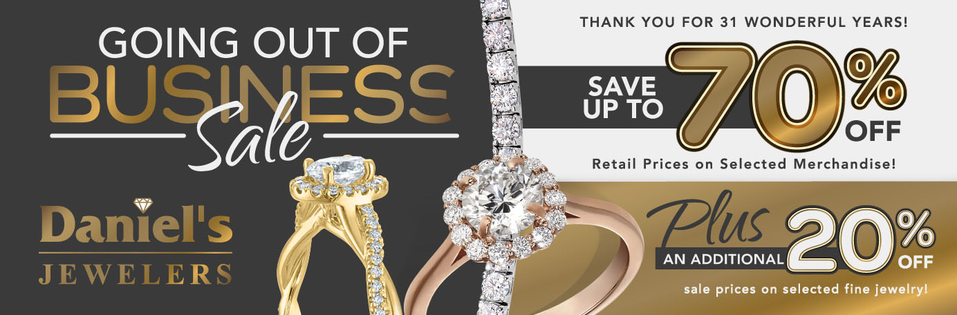 Daniel's Jeweler's 70% Plus 10% Off Sale